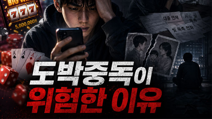 도박중독이 위험한 이유