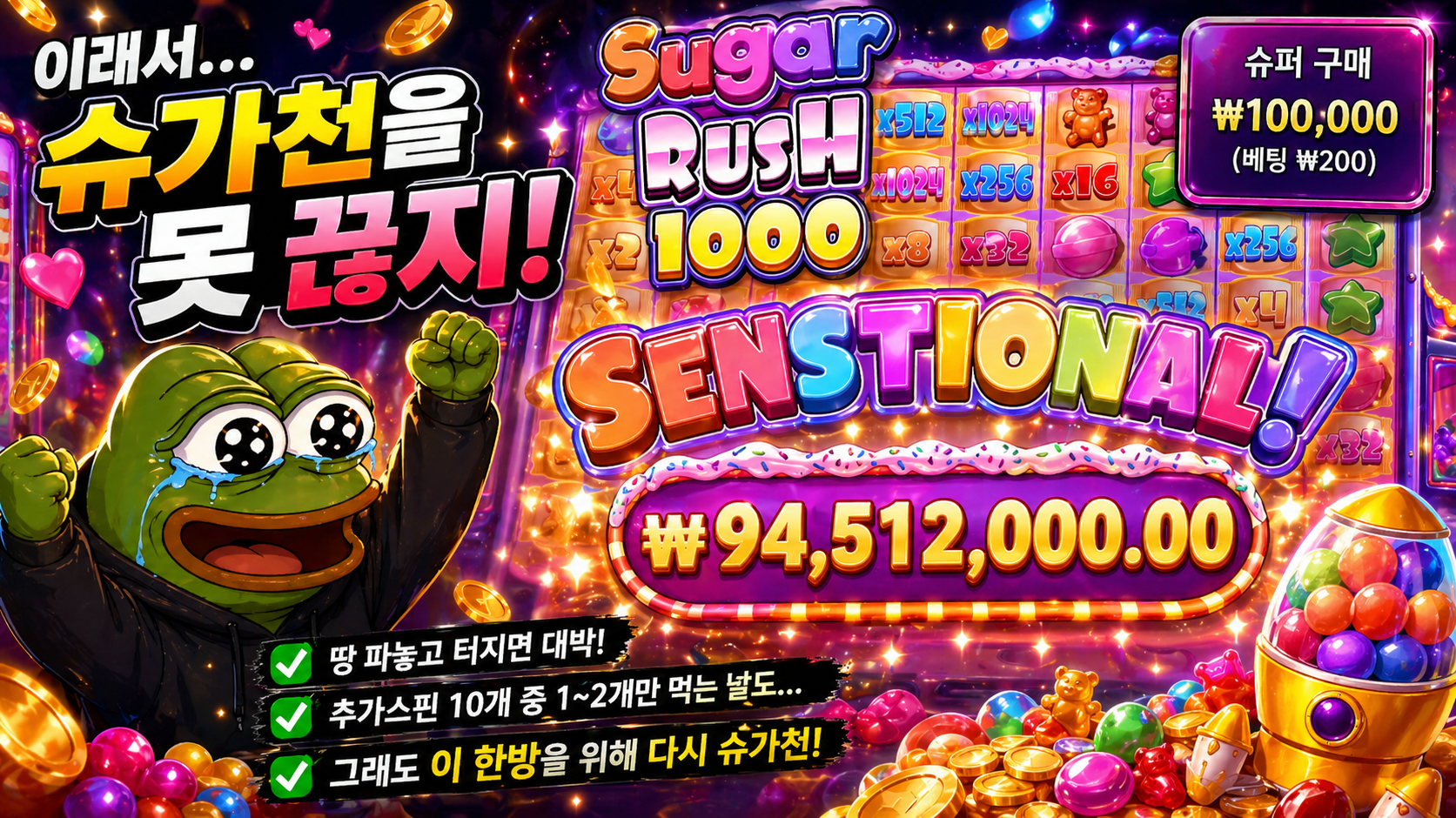 애증의 슈가러쉬 1000