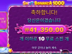 스위트보난자1000 슈퍼구매의 저주