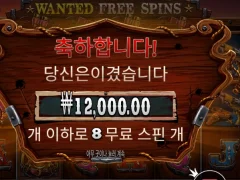 프라그마틱 와일드갱 한판 죠졋습니다.