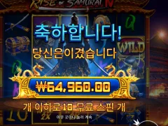 라이즈오브 사무라이 6만따리 후기