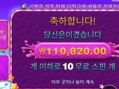 스윗보난자1000 밥벌이 성공 ㅋㅋ