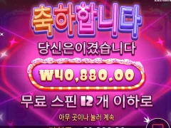 슈가1000 첨에 스핀12개 먹어서 무조건 될줄알았는데 시발
