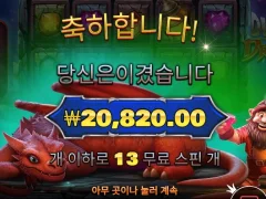 13스핀 드워프드래곤 평타