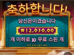 아테나지혜 10스핀 본전치기
