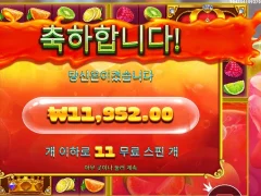 쥬씨후르츠 11스핀 후기