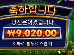 로버스트라이크 8스핀 1콩은 넘겨주라
