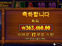 버팔로킹메가웨이즈 좋네??