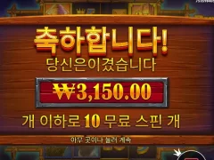 버팔로킹언테임드메가웨이즈 10스핀 바닥