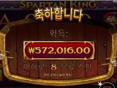 스파르탄킹 8스핀 대비 개나이스
