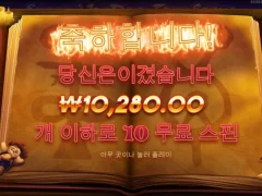 부두매직 10스핀 평타