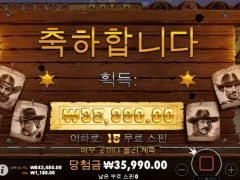 카우보이금 15스핀 낫배드