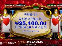 온라인슬롯 퀴니 10스핀 재밌네