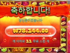 쥬씨프루트 11스핀 유기농 과일인갑네 맛있다