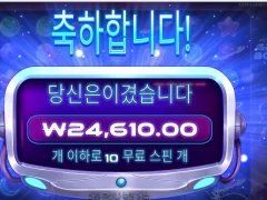 그래비티 보난자 10스핀 월요일 상큼하게 스타트