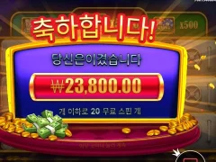 캐시박스 20스핀 적절하네