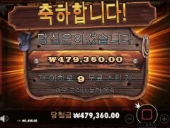 빅윈 찍어버린 와웨골 9스핀