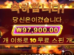 캐시칩스 10스핀 올~