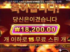 캐시칩스 15스핀 본전