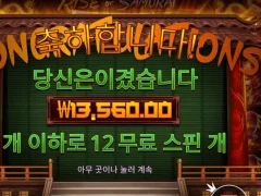 라이즈오브사무라이 3 추스4