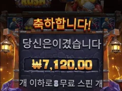 마이닝러쉬 8스핀 힘이안나네