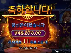 더나이트킹 11스핀 빅윈