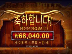 온라인슬롯 블랙 불 45천원 배팅
