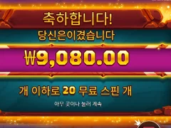 사바나 레전드 스핀 대비 저조한 배당