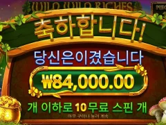 와일드와일드리치메가웨이즈 점심값 굳었다