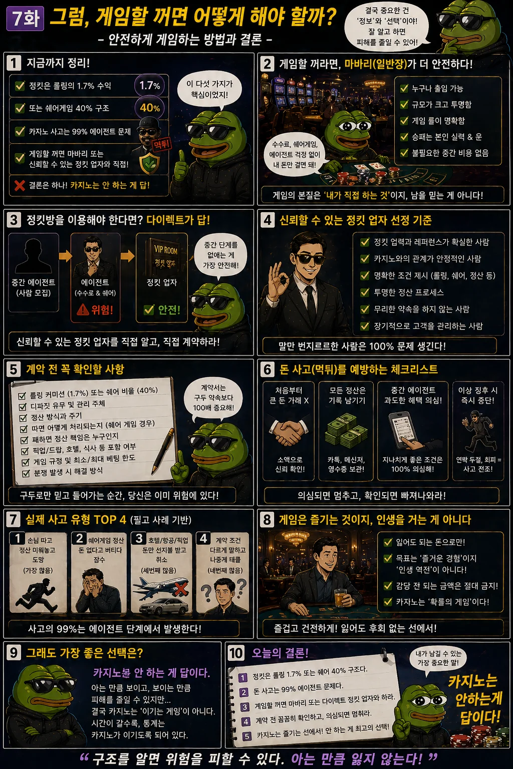 7화 그럼, 게임할꺼면 어떻게 해야 할까?