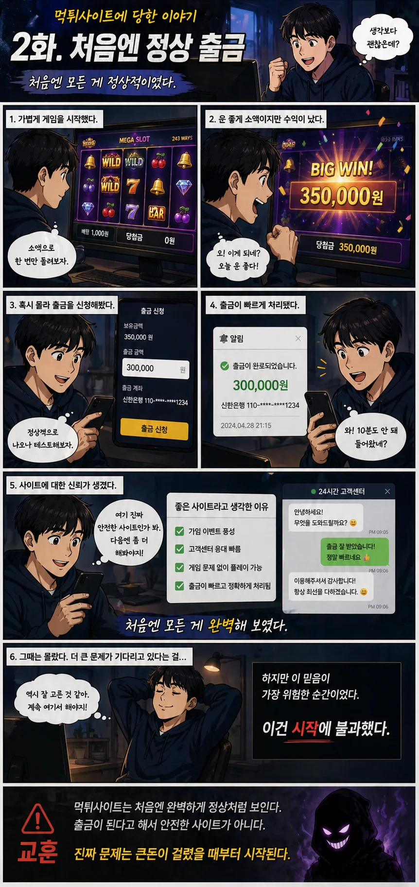 2화 처음에는 모든 게 정상적이였다