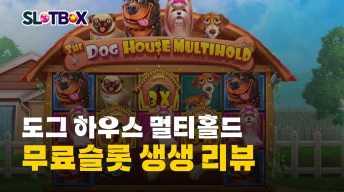 온라인슬롯 유저라면 사랑할 수 밖에 없는 개집 시리즈 "도그 하우스 멀티홀드" 리뷰