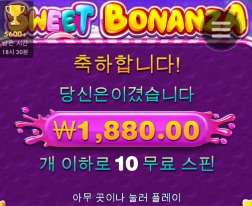 프라그마틱  스윗 보난자 시부레 ㅎㅎㅎ 이게실화