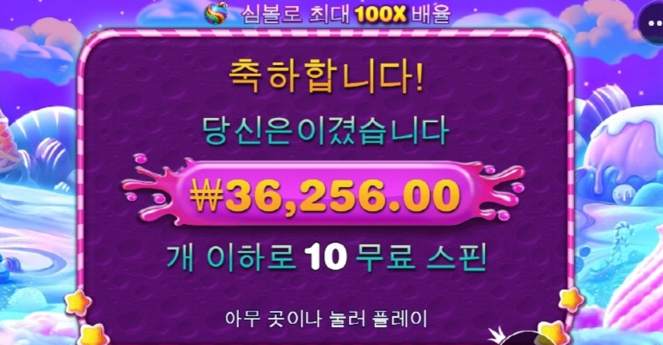 스위트 보난자 다이스 진짜로
