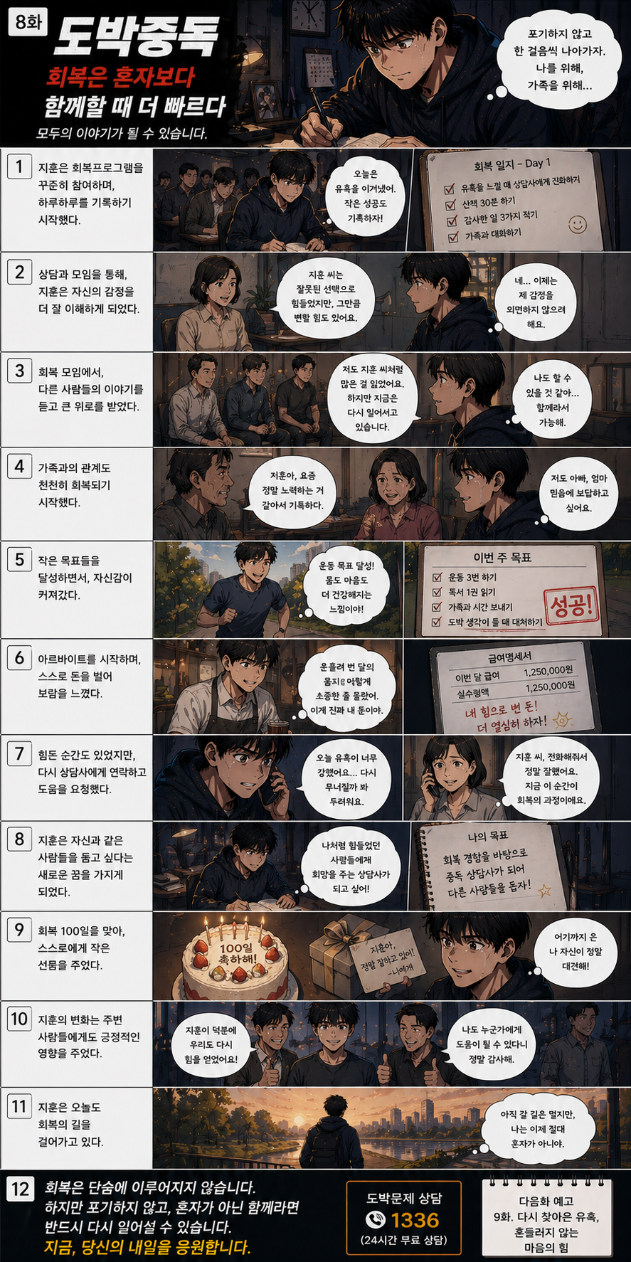 8화 회복은 혼자보다 함께할 때 더 빠르다