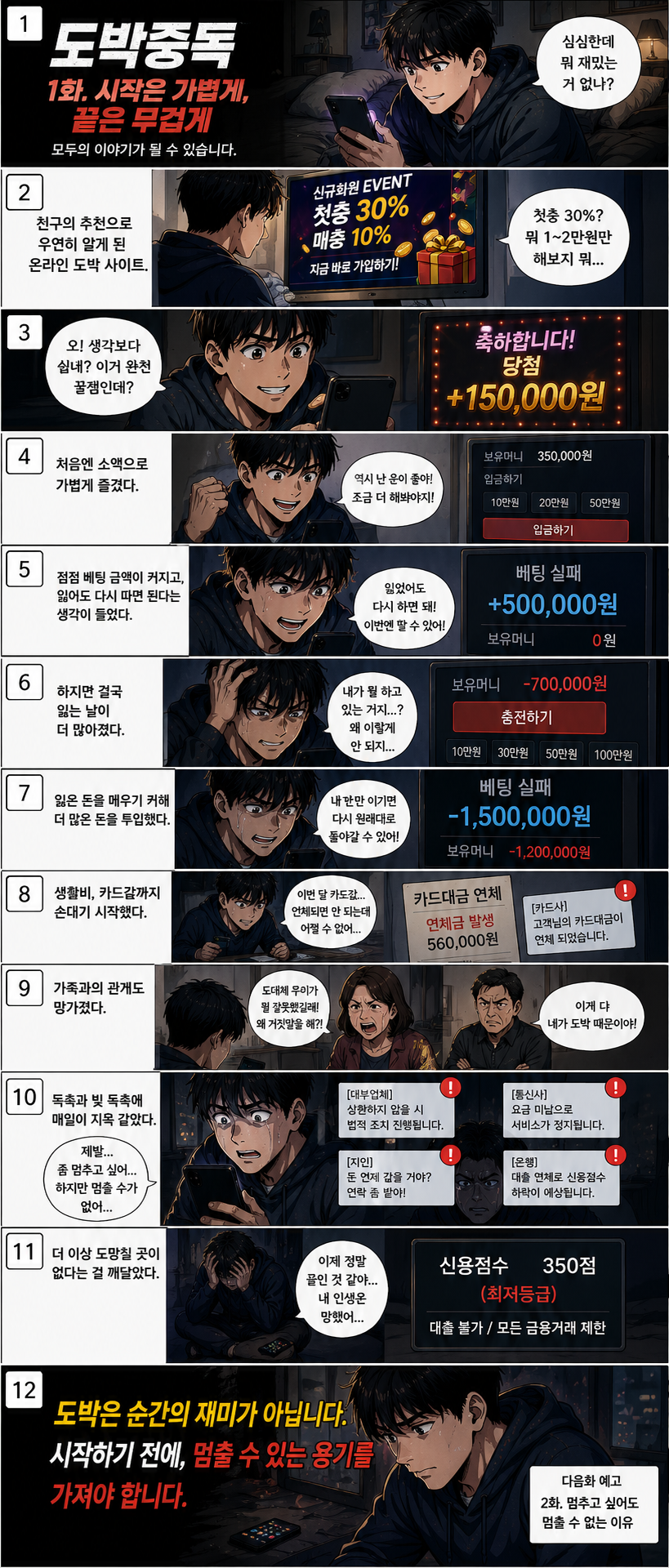 1화 시작은 가볍게, 끝은 무겁게