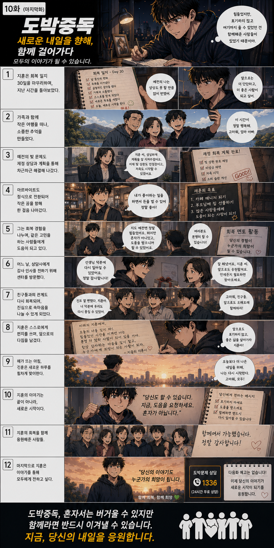 10화 새로운 내일을 향해, 함께 걸어가다