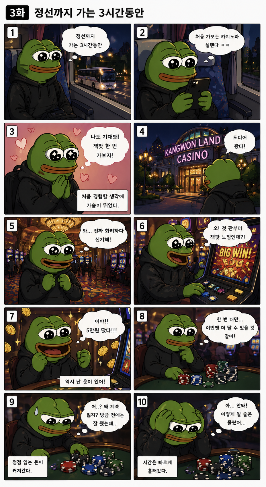 3화 정선까지 가는 3시간 동안