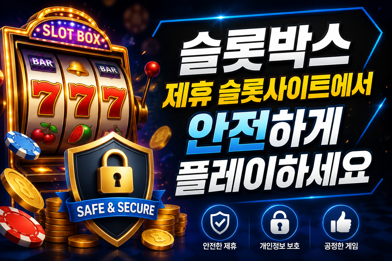 슬롯박스 제휴 슬롯사이트에서 안전하게 플레이하세요